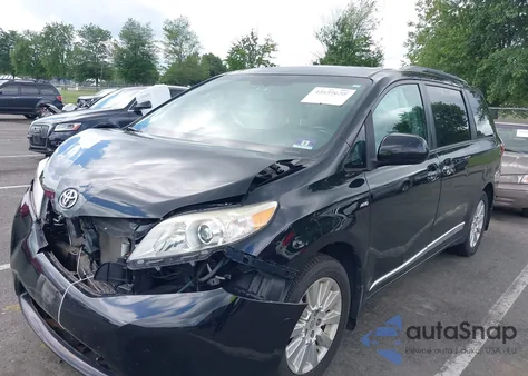 2016 Toyota Sienna Xle 7 Passenger from USA, damaged, VIN 5TDDK3DC2GS140317
